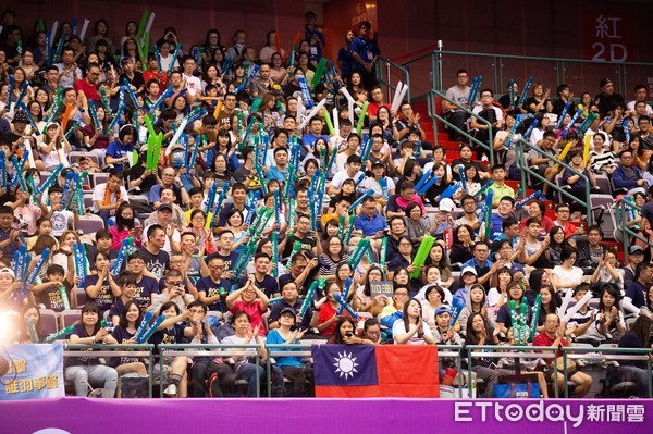 ▲▼中華台北羽球公開賽,決賽觀眾。（圖／記者季相儒攝）