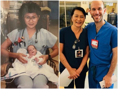醫生同事是28年前照護過的早產兒！10個巧合到起雞母皮的命中注定