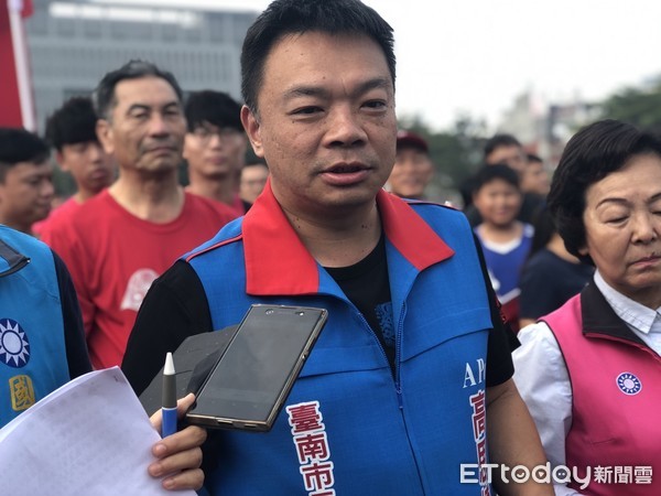 ▲國民黨台南市長參選人高思博發表青年政策指出，要為青年創告就業與財富。（圖／高思博提供，下同）