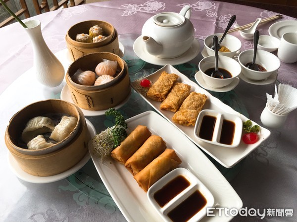 ▲▼金龍廳是台北市第一家五星級飯店推出正宗港式早茶。（圖／記者陳建竹攝）