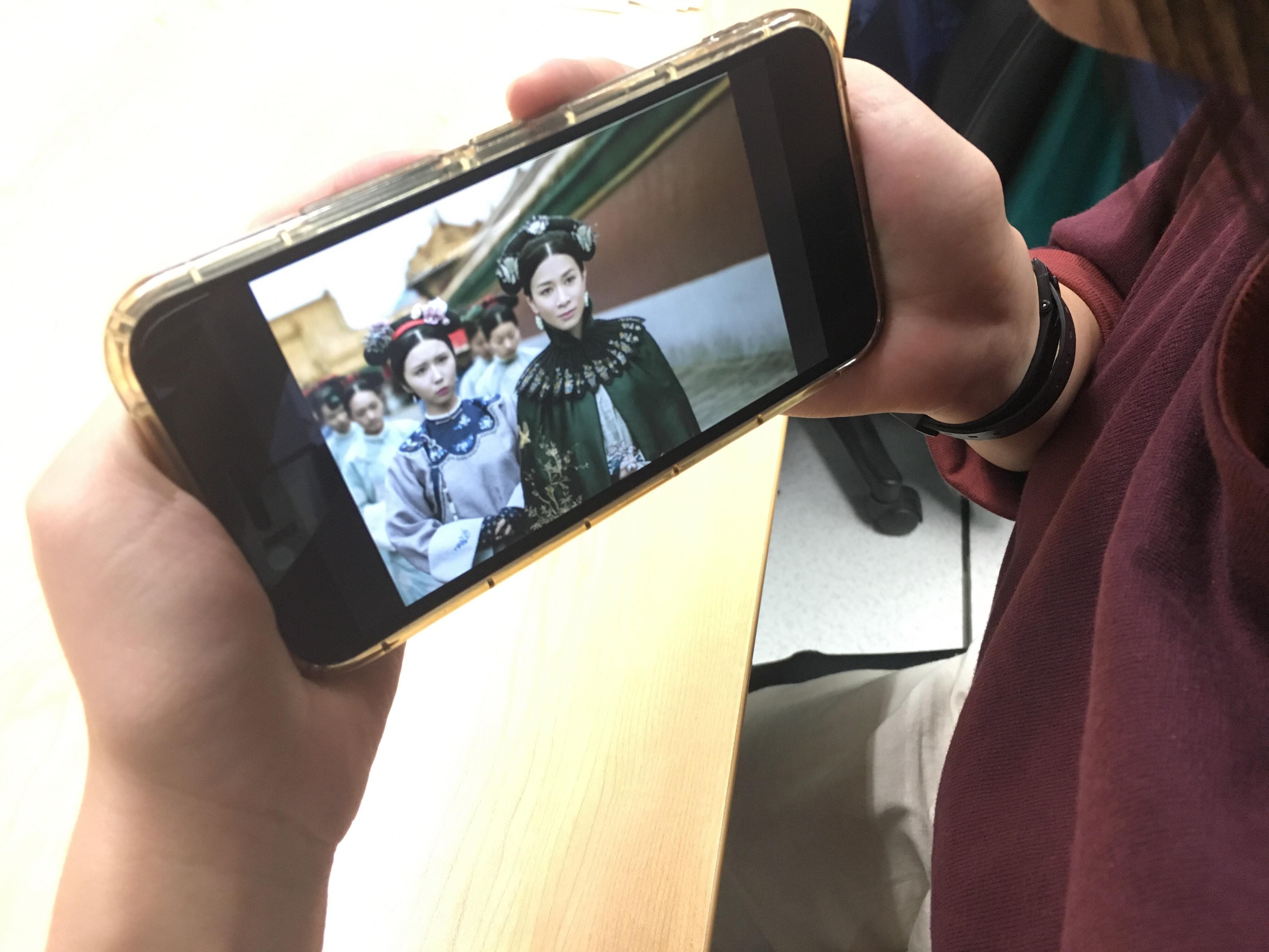 ▲▼追劇,延禧攻略。(圖/記者周姈姈攝)