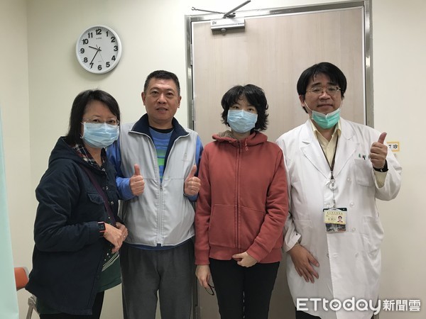 ▲猛爆性肝炎併多重感染 父捐「半相合造血幹細胞」救獨生女。(圖/台北榮總提供)