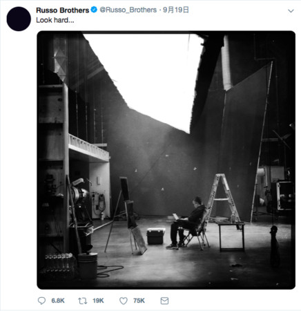 ▲▼羅素兄弟曝《復仇者聯盟4》片場照。（圖／翻攝自Twitter／Russo Brothers）