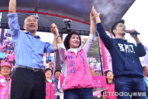 ▲▼國民黨宜蘭縣長候選人林姿妙，20日在宜蘭羅東鎮光榮路成立溪南競選總部成立時，承諾將續辦童玩節及學童營養午餐免費。（圖／記者游芳男翻攝，下同）