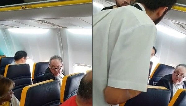 搭機座位「沒借過」白老翁辱罵黑人女　「不想坐在你的醜臉旁」。（圖／翻攝自David Lawrence的臉書）