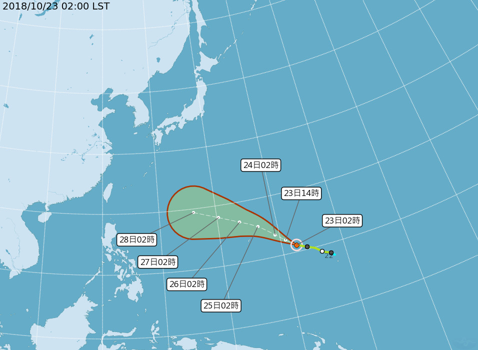 天氣圖。（圖／氣象局）