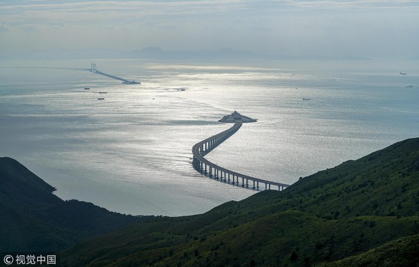 ▲▼空拍港珠澳大橋。（圖／CFP）