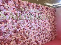 本次除展出主角月野兔原寸臥房之外，還有千朵立體花牆以及巨型月亮的拍照區，另有空運來台的限量商品，其中「月光神杖」行動電源，還因為造型太吸睛馬上被掃光。