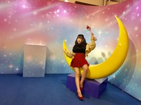 業者表示，11／9至11／11期間，每日還會限量開賣與蜷尾家合作的美少女戰士冰淇淋，每日限量拿來打卡超威風，預計1個月展期參觀民眾可上看15萬人次。