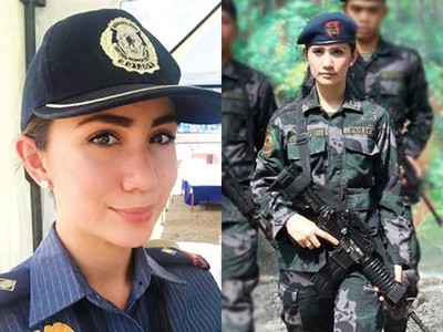 美到「被杜特地欽點當特助」！菲國警界之花，曾入選環球小姐