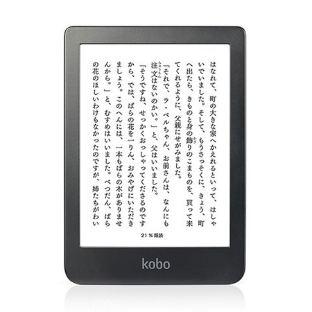 樂天Kobo引進6吋國際版電子書閱讀器（圖／業者提供）