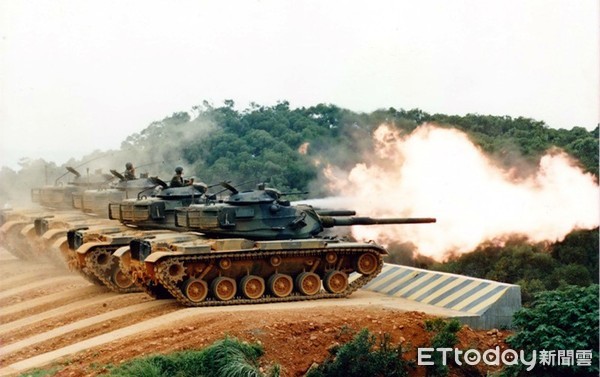 ▲陸軍的M60A3戰車已快成老爺車。