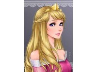 ▲迪士尼公主變日本漫畫風。（圖／翻攝自IG@mari945）