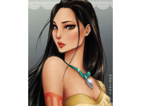 ▲迪士尼公主變日本漫畫風。（圖／翻攝自IG@mari945）