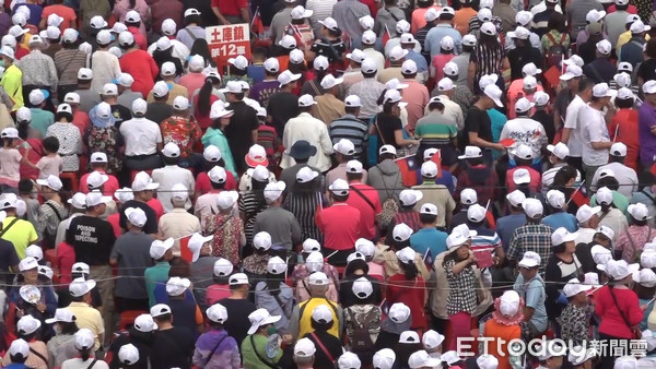 ▲▼張麗善,韓國瑜,選戰,雲林,造勢,空拍。(圖/記者陳家豪攝)