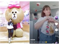 不過卻被人踢爆，原來這位女孩其實體重爆表，被網友戲稱「90斤臉蛋，200斤身材」。被人發現真實身材後，她也坦然面對，網友也紛紛大讚「胖妹紙都是潛力股」。