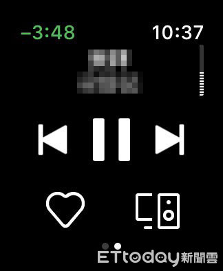 ▲▼Apple Watch版Spotify。（圖／記者邱倢芯攝）