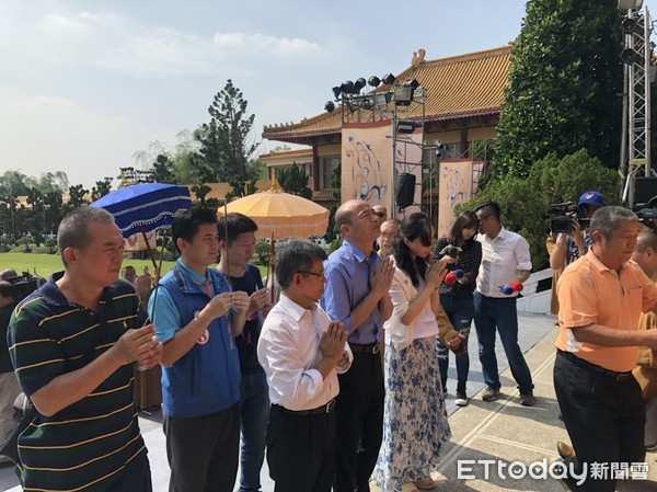 ▲▼韓國瑜佛光山。(圖/記者宋德威)