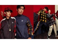 熱愛復古時尚的PUMA，秋冬推出全新Check Pack系列，將經典T7運動套裝及絨毛連帽T恤，都加入格紋圖案元素。