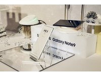 ▲Samsung Galaxy Note 9 「初雪白」新色亮相，12月初全台開賣。（圖／記者姚惠茹攝）