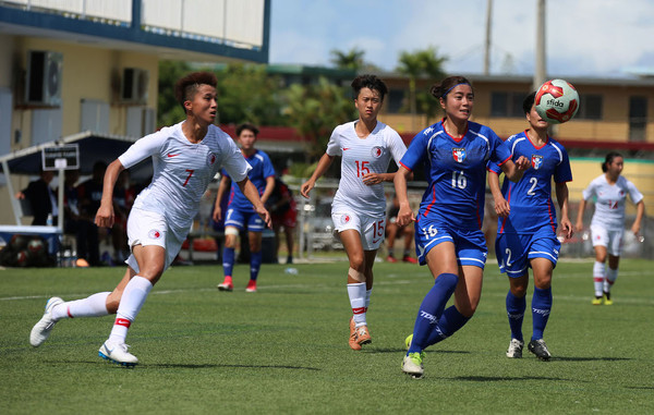 ▲▼ 中華女足在東亞盃擊敗香港奪勝。（圖／足協提供）