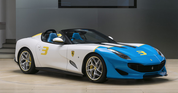 ▲▼One-Off耗時2年客製全球僅1台　Ferrari SP3JC正式交車。（圖／翻攝自Ferrari）
