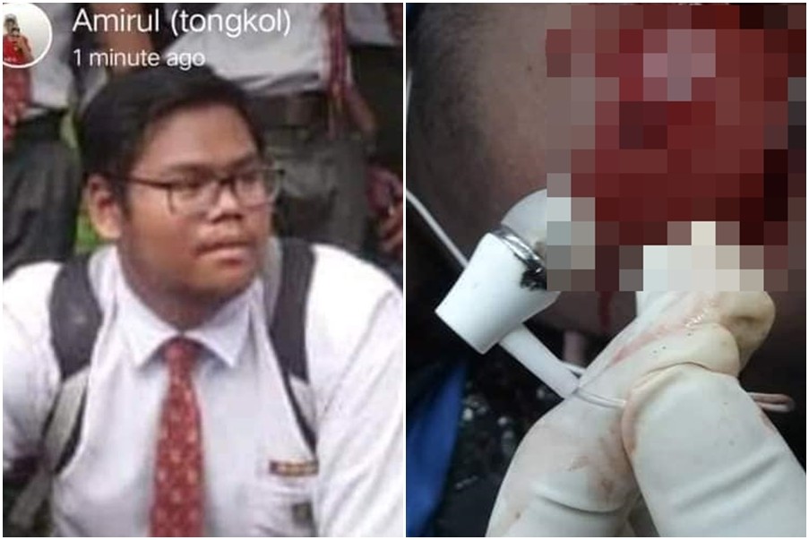 ▲馬來西亞一名16歲少年疑戴耳機觸電身亡。（圖／翻攝自Info Kemalangan & Bencana Malaysia臉書）