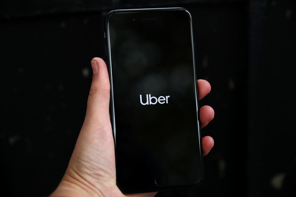 ▲▼優步（Uber）在手機上的APP應用程式。（圖／路透）