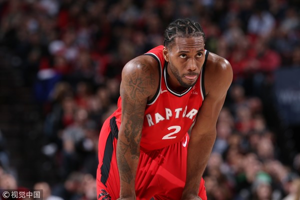 ▲雷納德(Kawhi Leonard)復出攻全場最高分，關鍵時刻卻出現發球違例。（圖／CFP）