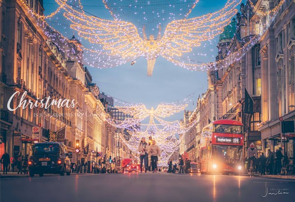 ▲2018年英國倫敦耶誕風景。（圖／粉專英國生活幸福的瞬間~提供）