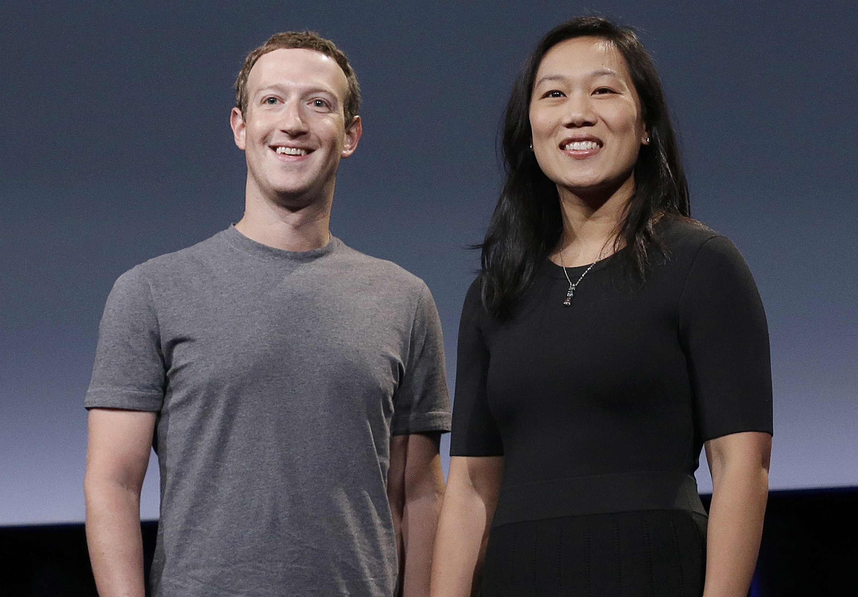 ▲▼ 臉書創辦人暨執行長祖克柏（Mark Zuckerberg）與夫人普莉西拉．陳（Priscilla Chan）。（圖／達志影像／美聯社）