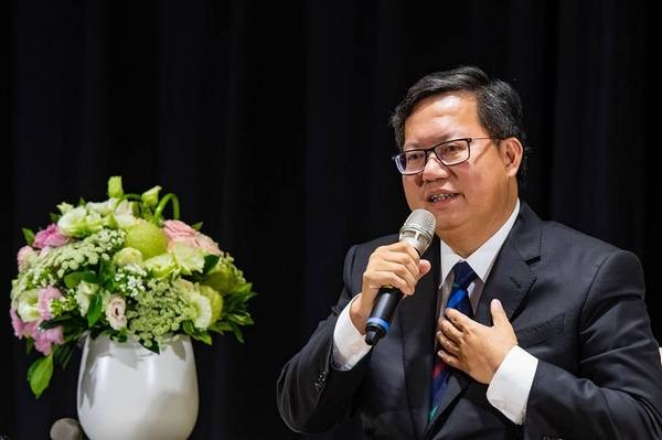 ▲鄭文燦發布小內閣名單。