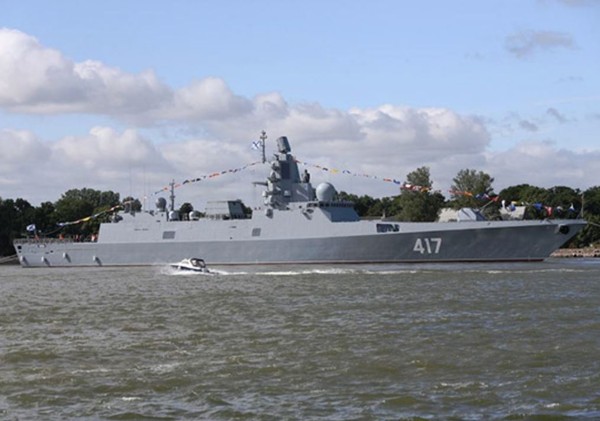 ▲▼22350型護衛艦,「戈爾什科夫級」(Admiral Gorshkov, 舷號417)。（圖／翻攝自俄羅斯國防部）