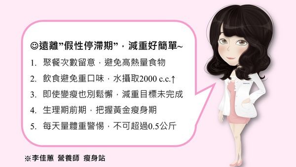 ▲▼減肥停滯期。(圖/營養師李佳蕙提供)