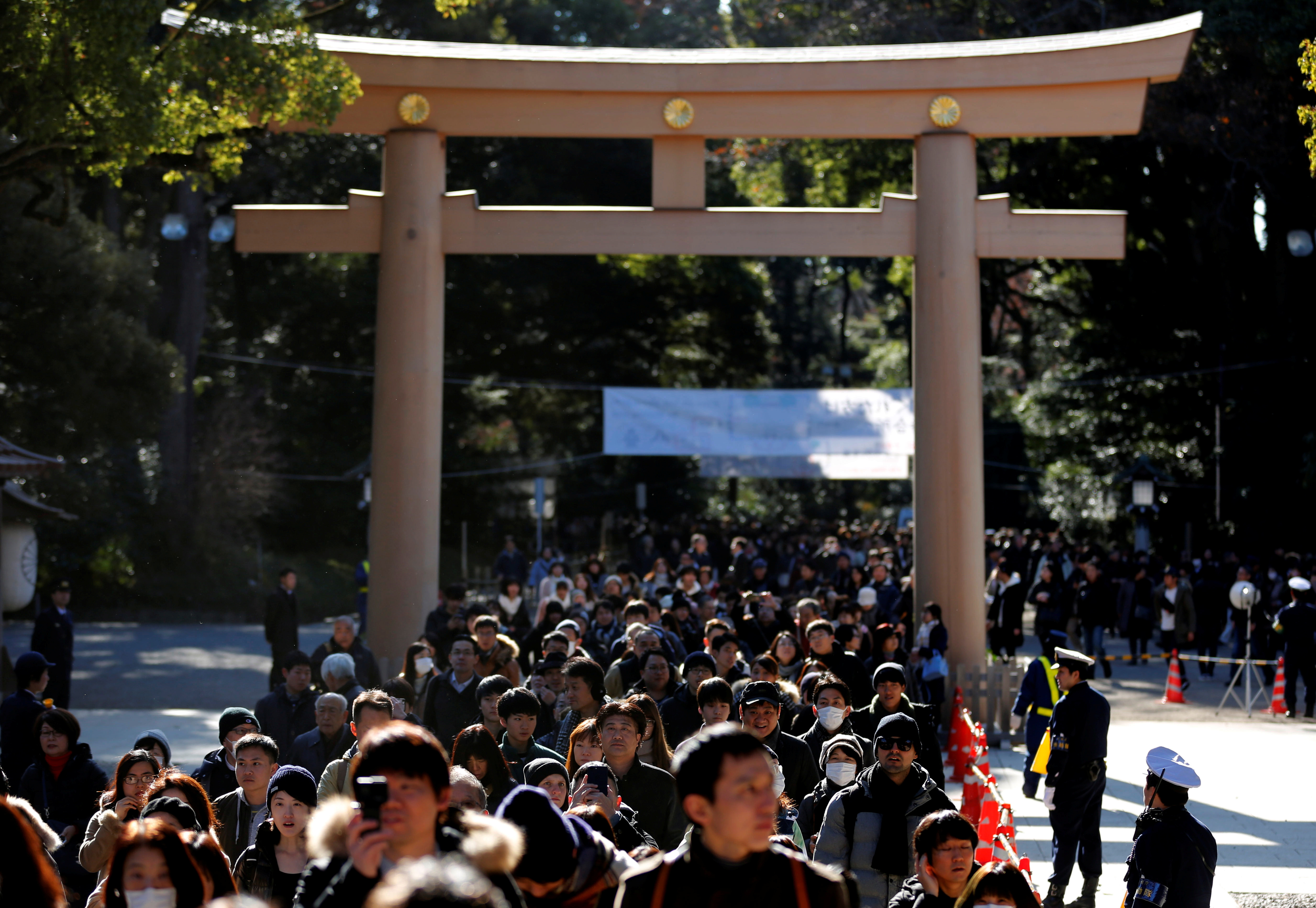 ▲▼ 日本神社。（圖／路透社）