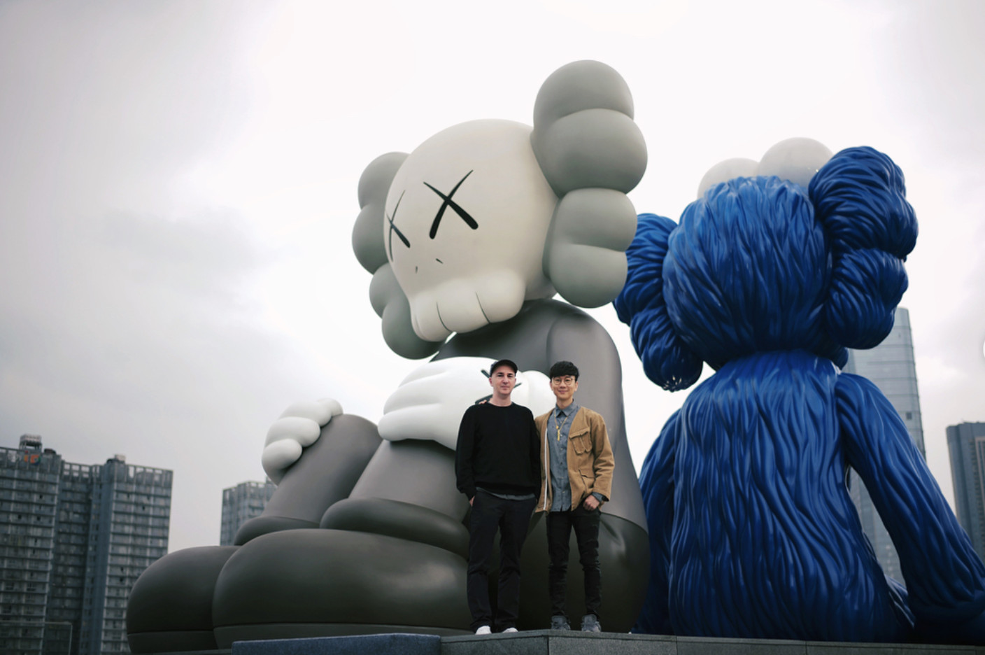 ▲▼林俊傑X KAWS。（圖／翻攝林俊傑IG）