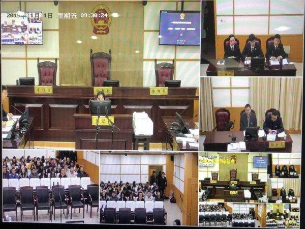 ▲杭州市西湖區法院11日公開開庭審理。（圖／翻攝自網易）