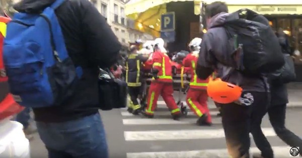 ▲▼巴黎市區爆炸。（圖／翻攝自YouTube／WeAreChange）