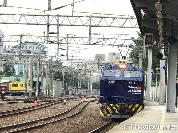 ▲▼台日合作，台鐵推出南海電鐵彩繪列車。（圖／記者賴文萱攝）