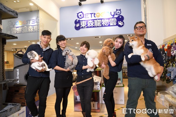 ▲東森寵物雲商店合作自然美。（圖／東森寵物雲大直ATT概念館提供）