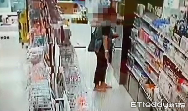 ▲▼女子嫌自己賺太少,竟連續2天到超市偷竊「補充」生活用品。(圖/記者林煒傑翻攝)