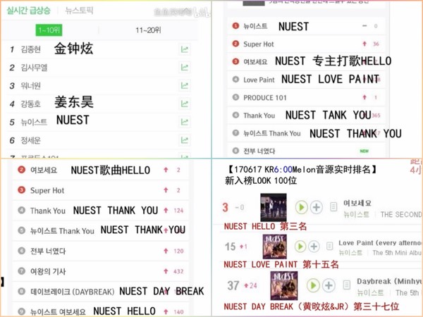 NU`EST。（圖／翻攝自網路、NU`EST推特）