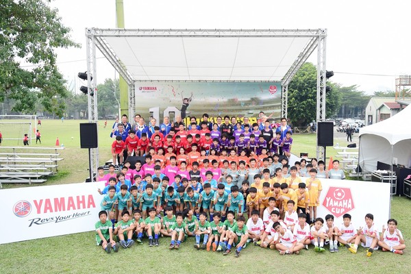 ▲第十屆YAMAHA CUP於朝馬足球場進行全國總決賽，來自全國12支隊伍角逐冠軍。。（圖／台灣山葉機車提供）