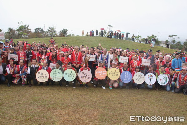 ▲首屆寒假豐年祭在台東池上鄉登場。(圖/記者楊均典翻攝)