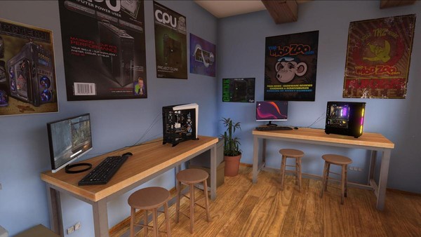 組裝電腦的夢幻工作室（圖片來源：官方）