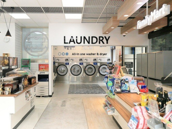 ▲▼全家推出首家自助洗衣複合店。（圖／品牌提供）