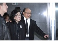 嚴凱泰追思音樂會，邵曉玲,胡志強。（圖／記者湯興漢攝）