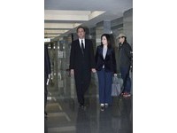 嚴凱泰追思音樂會，朱立倫、高婉倩。（圖／記者湯興漢攝）