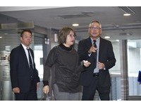嚴凱泰追思音樂會，衣淑凡，衣治凡。（圖／記者湯興漢攝）