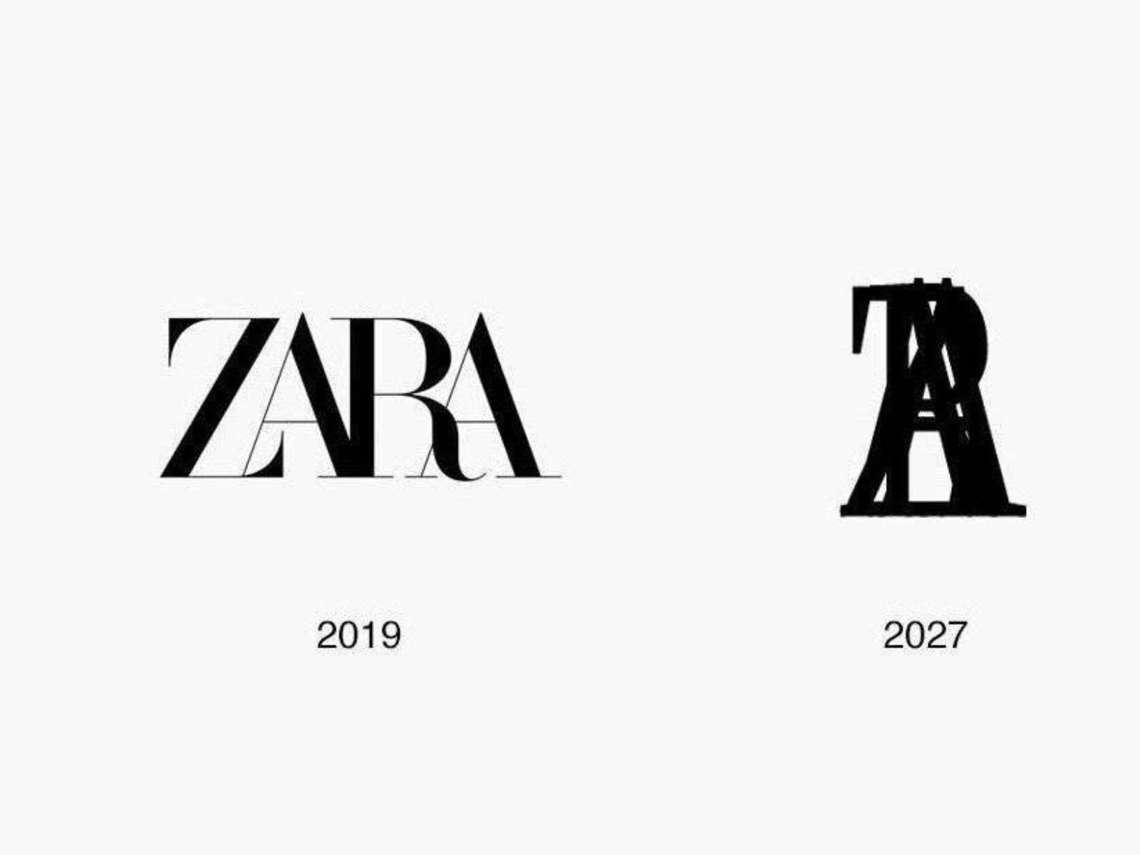 ZARA logo redesign | Behance